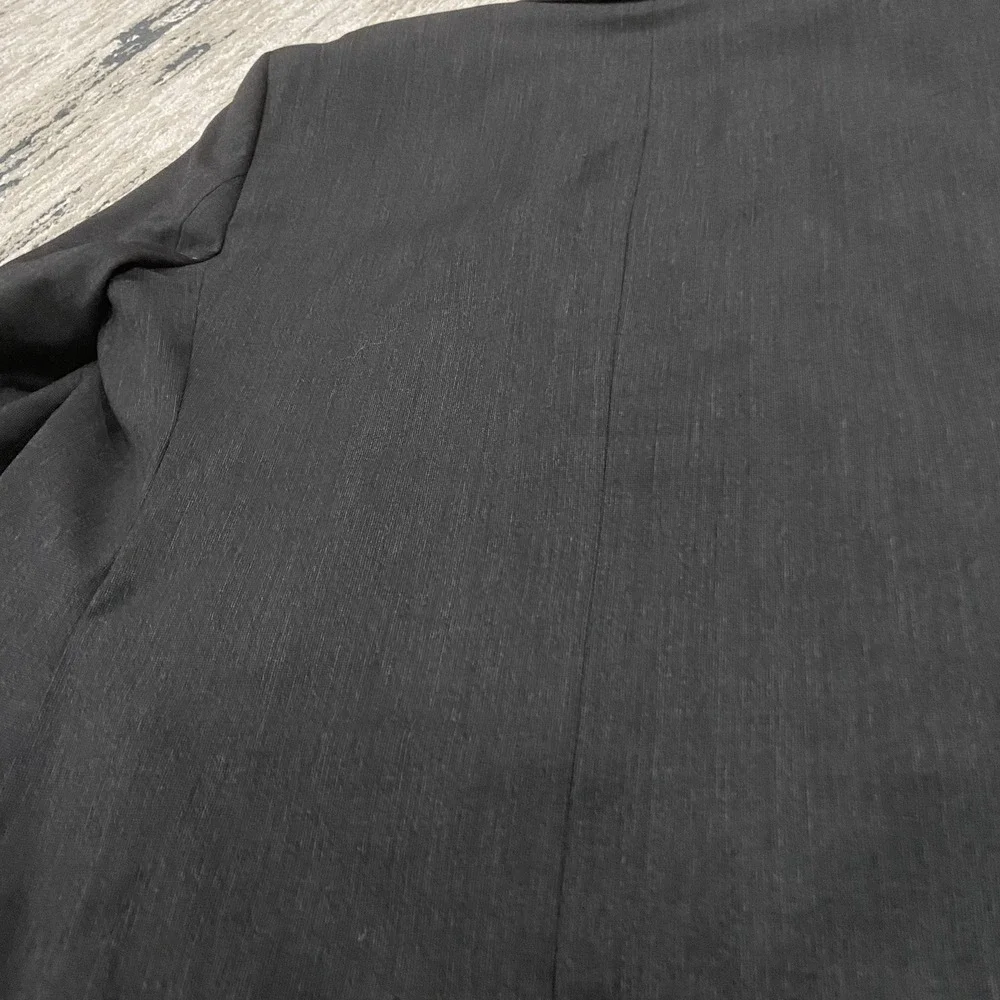 Jos A Bank‎ Charcoal Gray BIG & TALL 100% Wool Twill Blazer Sport Coat 50L/45W
